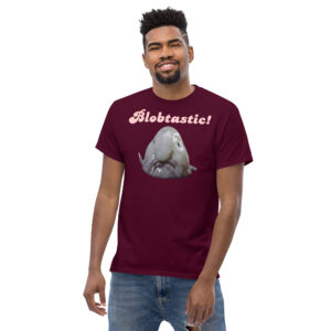 Zoo Media Blobfish(Blobtastic!)/Front Design Men's classic tee