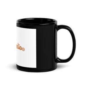 Black Glossy Mug