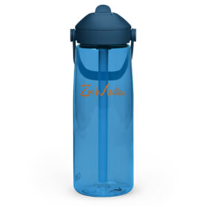 Zoo Media Flip straw water bottle